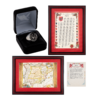 Family Coat of Arms Ring & Map Set