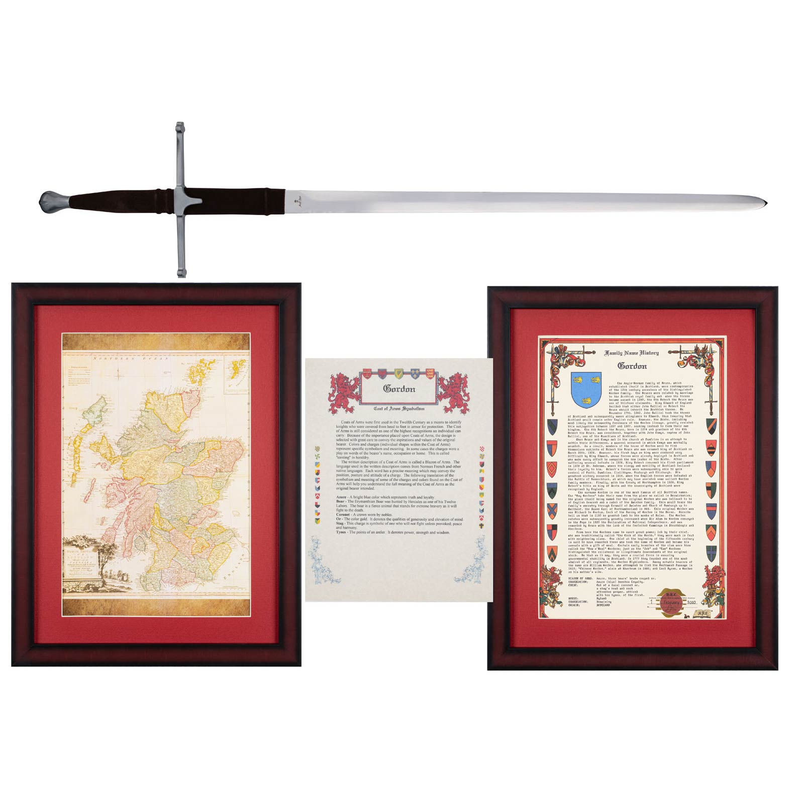 Sword & Map Set