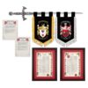 Sword and 2 Banner Set