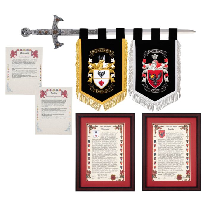 Sword and 2 Banner Set